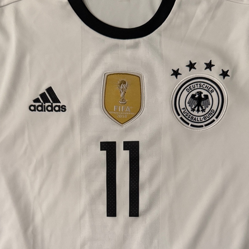 Adidas Marco Reus Germany White Jersey - Picture 2 of 4